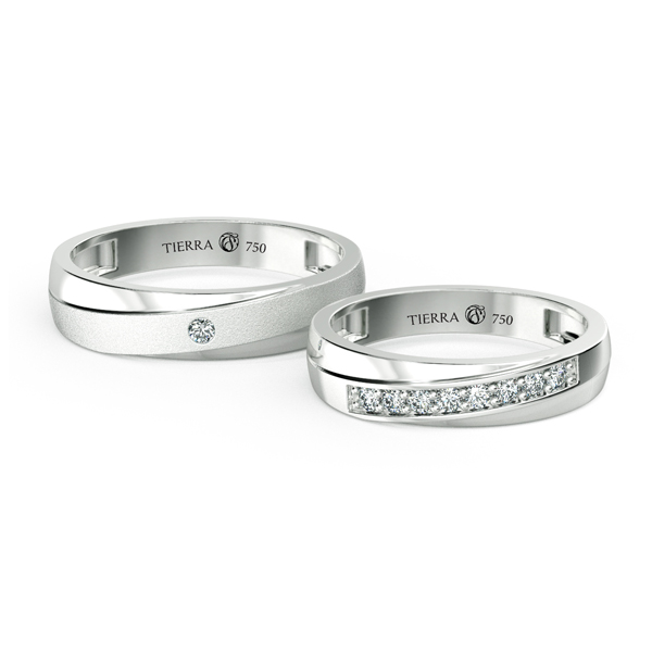 Modern Wedding Band Set NCC2029